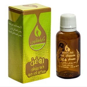 روغن ضد ریزش سکه ای مو گیاهی حجم 30 میل