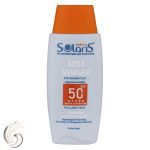 لوسیون ضد آفتاب بی رنگ آردن سولاریس SPF 50 مدل AQUA NEWGEN