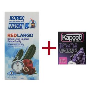 خرید کاندوم کدکس تاخیری حجم دهنده + اشانتیون