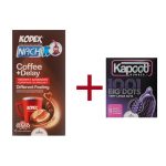 خرید اینترنتی کاندوم کدکس تاخیری کافی + اشانتیون