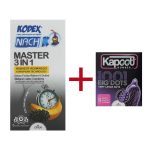 کاندوم کدکس میوه ای شیاردار + اشانتیون