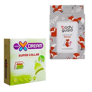 کاندوم فضایی اره ماهی ایکس دریم مدل Super Collar + اشانتیون