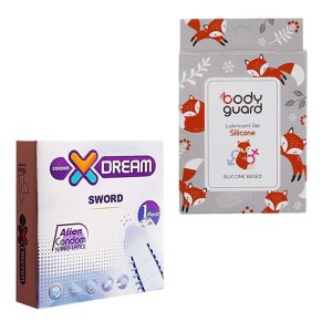 کاندوم فضایی شمشیری ایکس دریم مدل Sword + اشانتیون