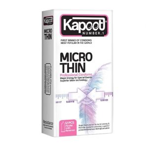 کاندوم تاخیری فوق نازک MICRO THIN کاپوت