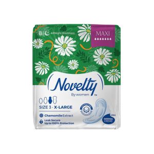 خرید نوار بهداشتی ناولتی NOVELTY مدل Maxi بسته 8 عددی